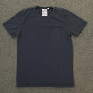 Jungmaven Men's Short Sleeve Pocket Tee in Navy